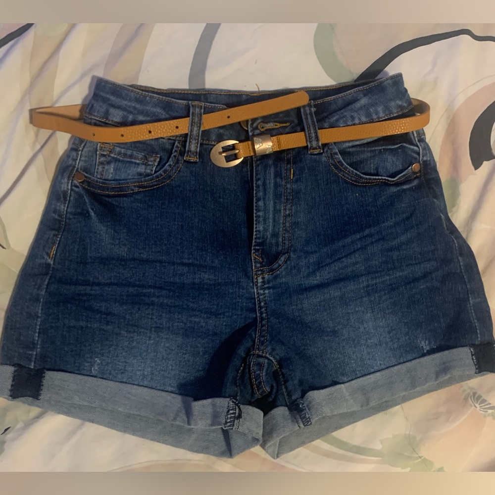 Dark blue shorts